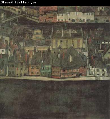 Egon Schiele The Samll city III (mk12)